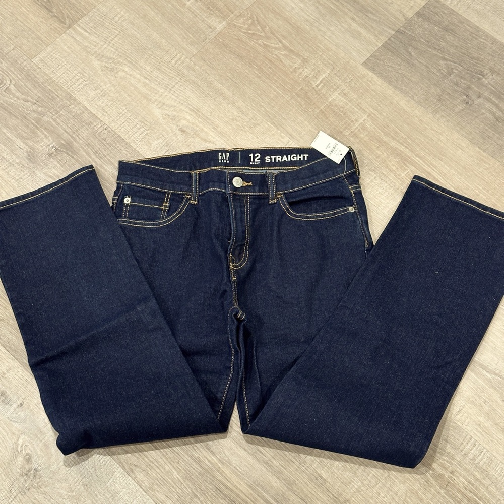 Gap kids Jeans 12 Husky Straight fit